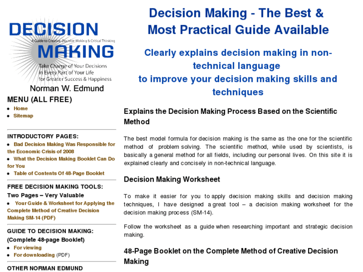 www.decisionmaking.net