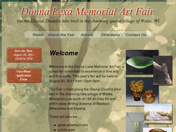 www.donnalexamemorialartfair.org