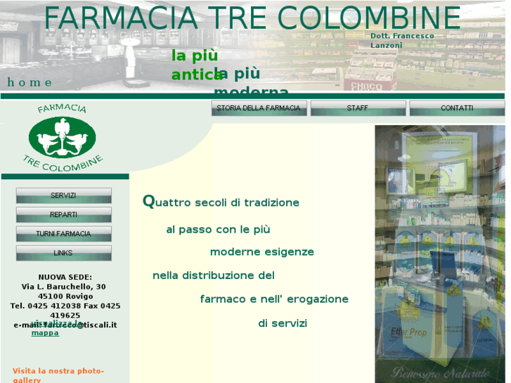 www.farmaciatrecolombine.it