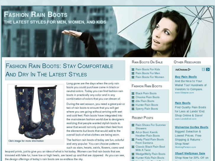 www.fashionrainbootssale.com