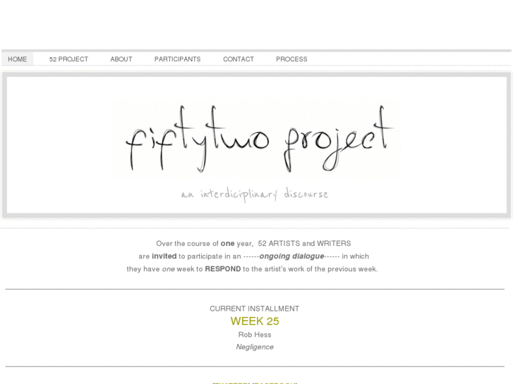 www.fiftytwoproject.com