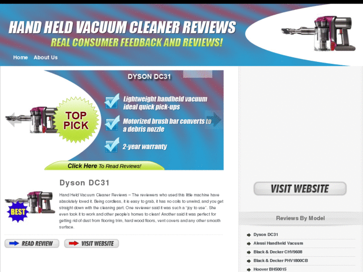 www.handheldvacuumcleanerreviews.net