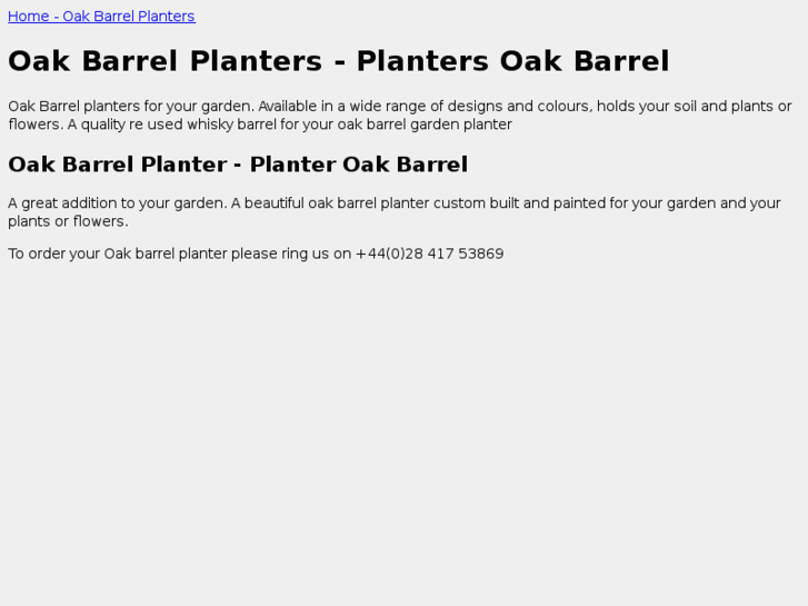 www.oakbarrelplanters.com