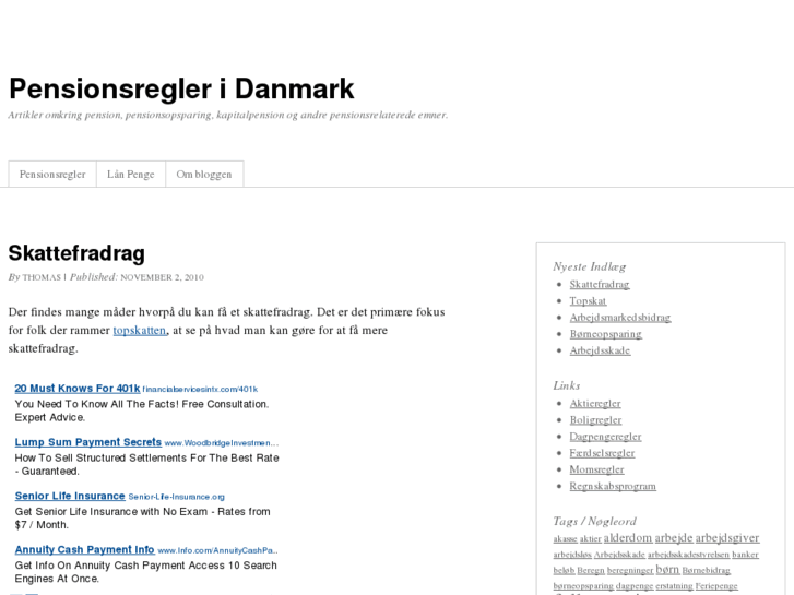 www.pensionsregler.dk