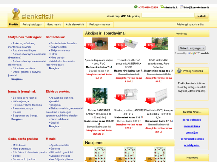 www.slenkstis.lt