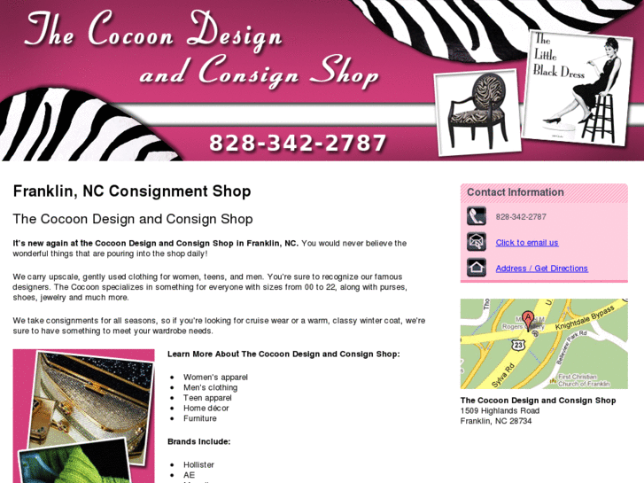 www.thecocoondesignandconsignwnc.com