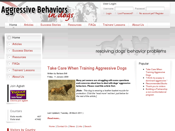 www.aggressivebehaviorsindogs.com