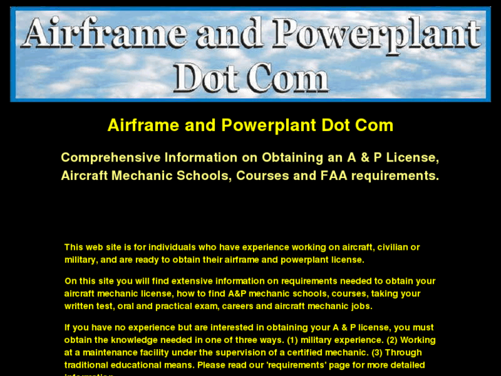 www.airframeandpowerplant.com