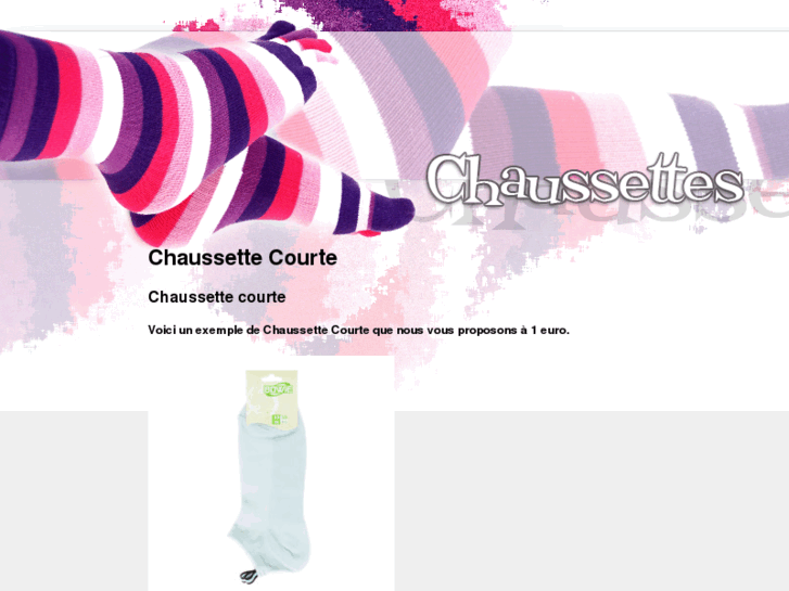 www.chaussette-courte.com