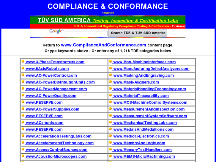 www.compliance-conformance.com