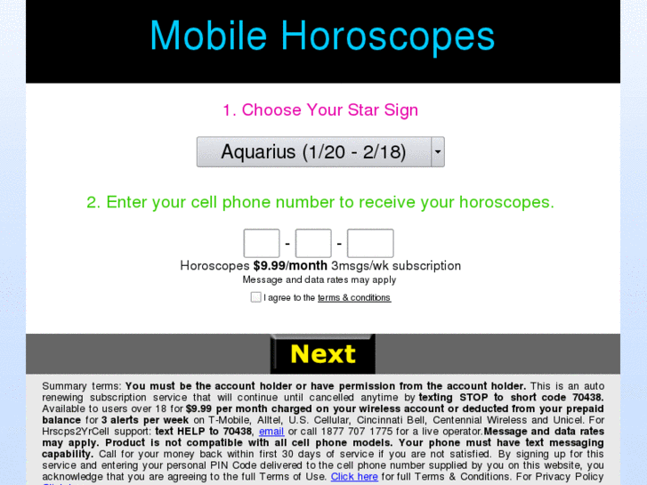 www.dailymobilehoroscopes.com