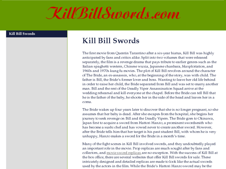 www.killbillswords.com