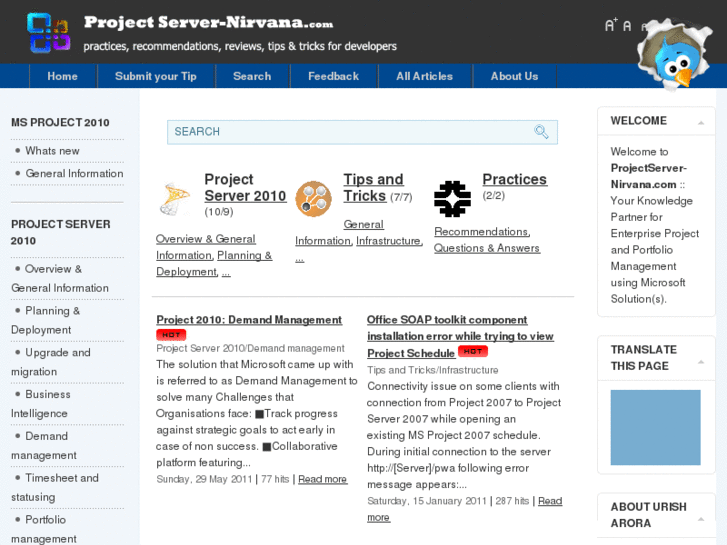 www.projectserver-nirvana.com