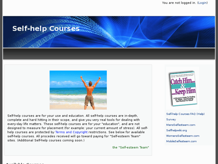 www.selfhelpcourses.org