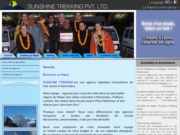 www.sunshinetrekking.com