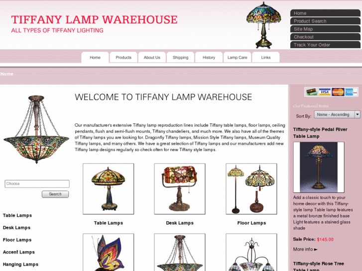 www.tiffanylampwarehouse.com