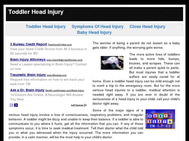 www.toddlerheadinjury.com