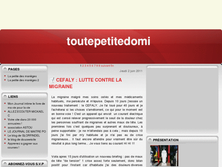 www.toutepetitedomi.com