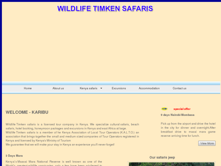 www.wildlifetimkensafaris.com