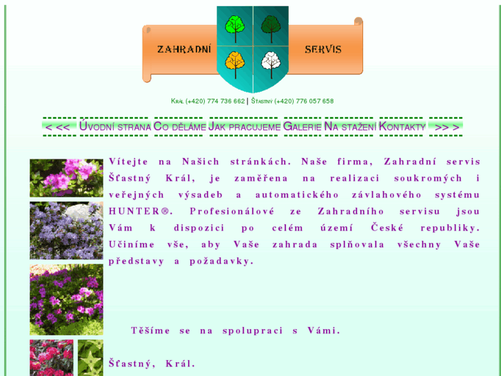 www.zahradniservis-stastnykral.cz