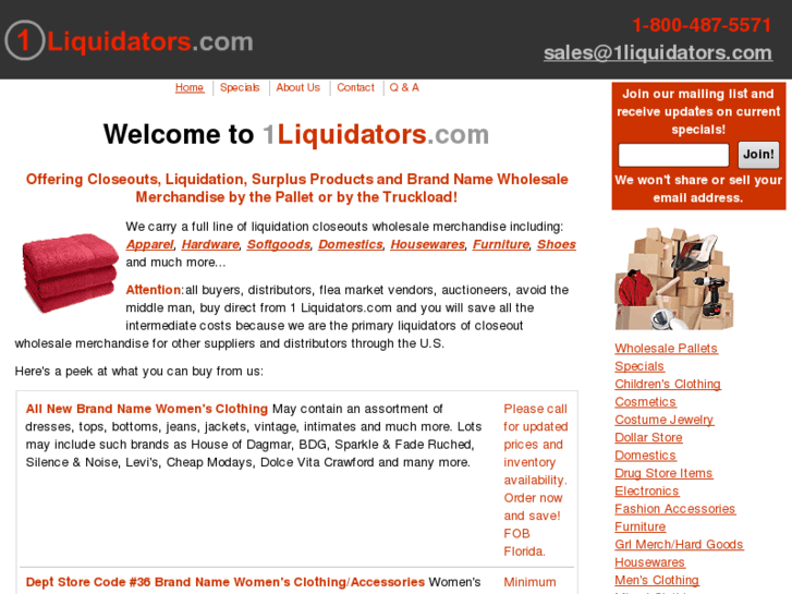 www.1liquidators.com