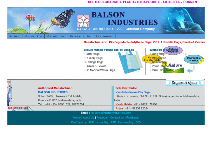 www.balsonindustries.com