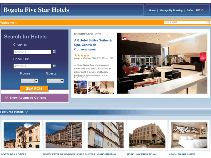 www.bogotafivestarhotels.com