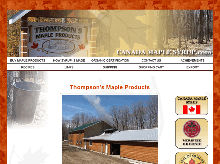 www.canadamaplesyrup.com