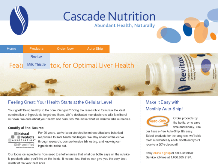 www.cascade-nutrition.com