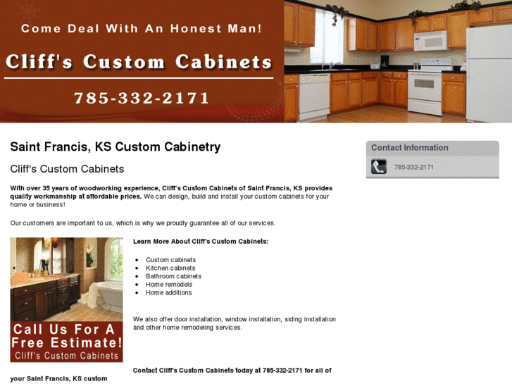 www.cliffscustomcabinets.com