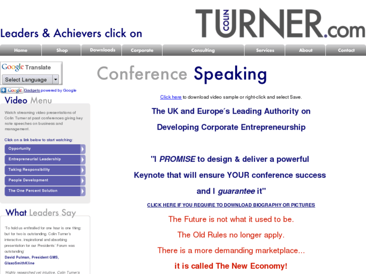 www.colinturner-speaker.com