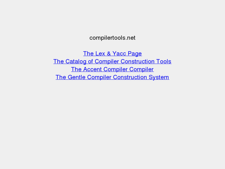 www.compilertools.net