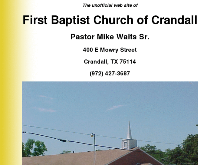 www.firstbaptistcrandall.com