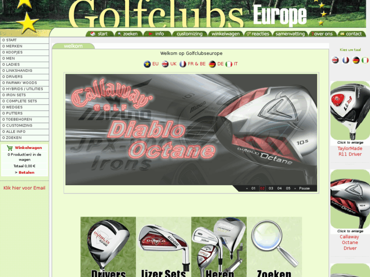 www.golfclubseurope.nl