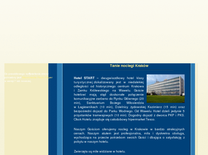 www.hotelstart.com.pl