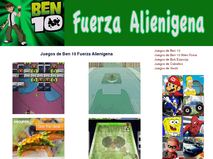 www.juegosdeben10fuerzaalienigena.net