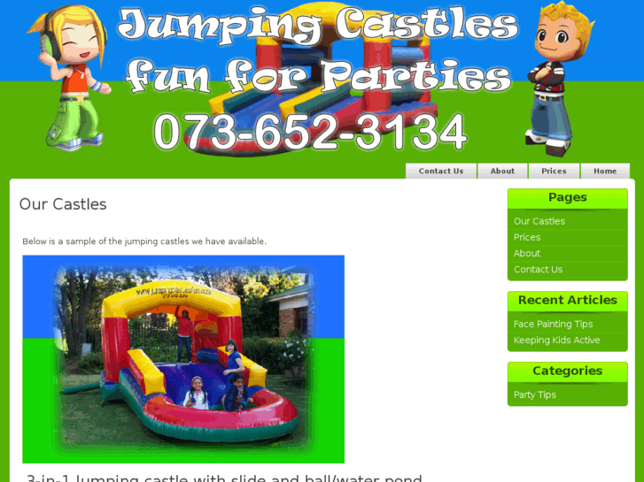 www.jumpingcastlesfun.co.za