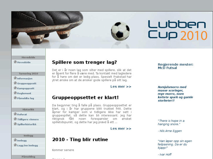 www.lubbencup.net