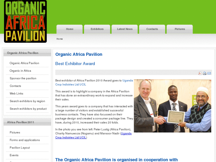 www.organicafricapavilion.com