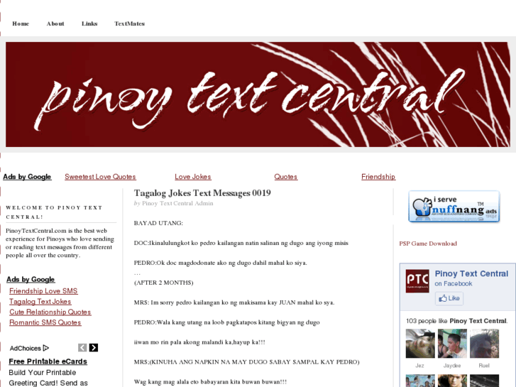 www.pinoytextcentral.com