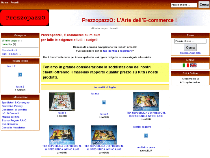 www.prezzopazzo.net