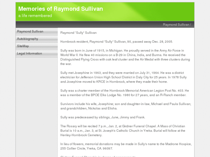 www.raymondsullivan.net