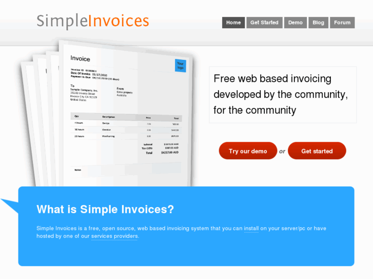 www.simpleinvoices.org