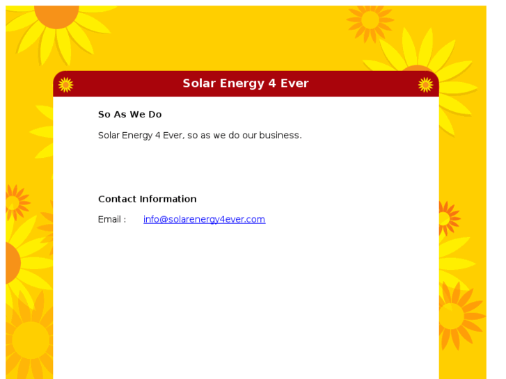 www.solarenergy4ever.com