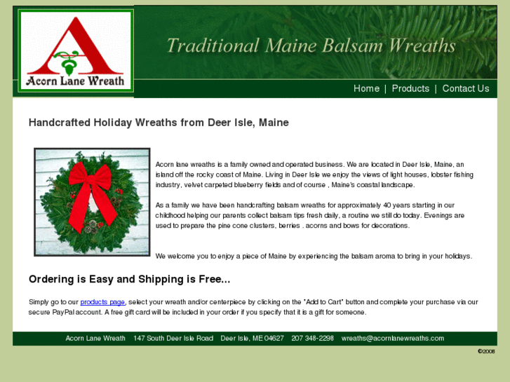 www.acornlanewreaths.com