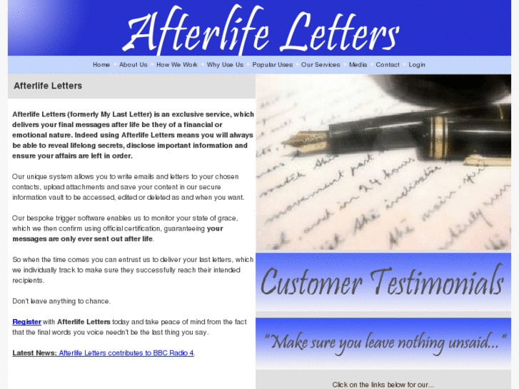 www.afterlifeletters.com