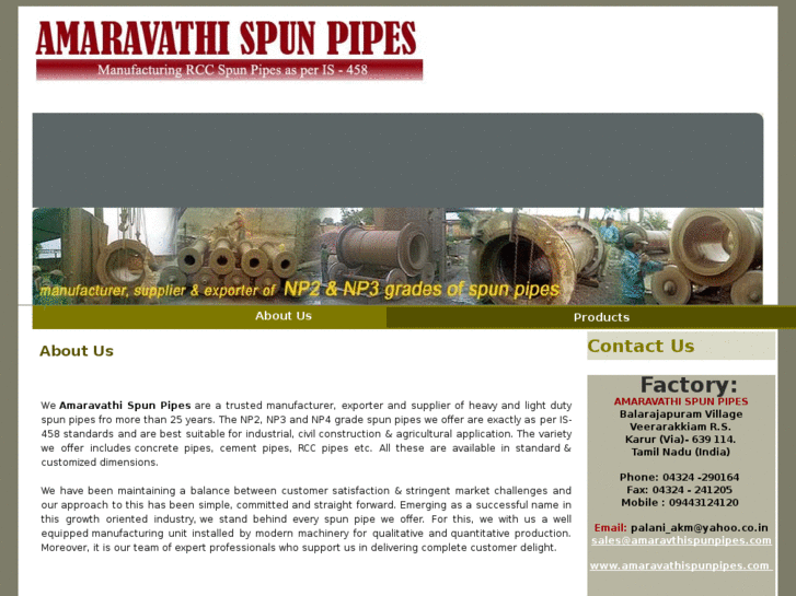 www.amaravathispunpipes.com