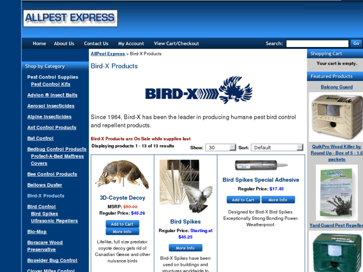 www.birdxproducts.com