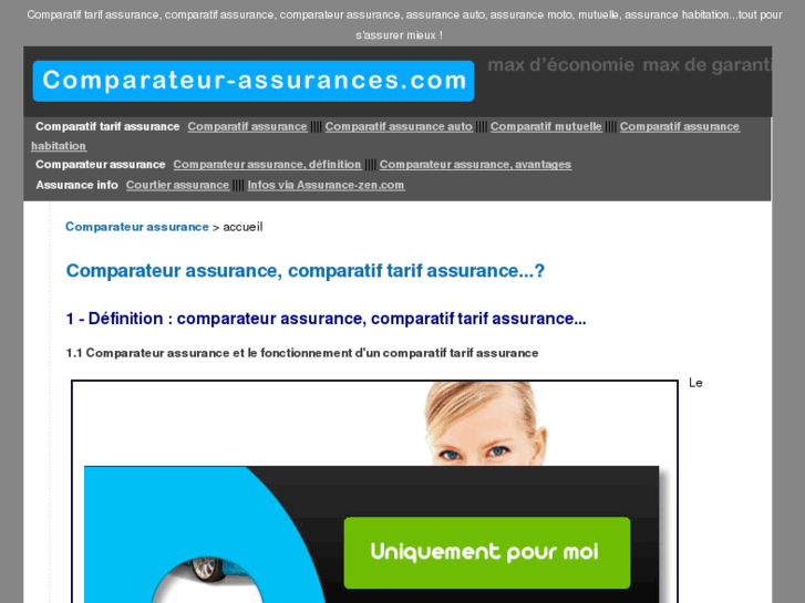 www.comparateur-assurances.com