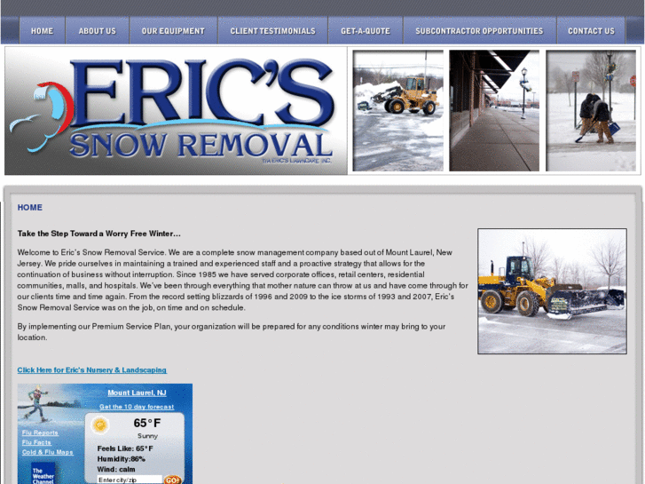 www.ericssnowremoval.com